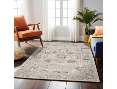 Rugura - Tapete Vintage Para Sala 200x290 Cm - Tapete Estilo Vintage Moderno Nórdico Para Sala, Quarto, Corredor E Quarto