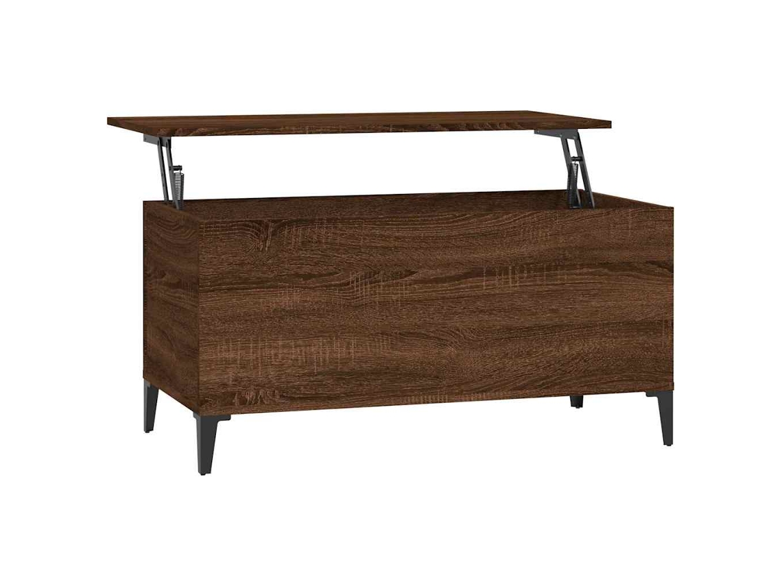 Coffee Table, Coffee Tables Vidaxl Marrom Madeira Processada (n/a)