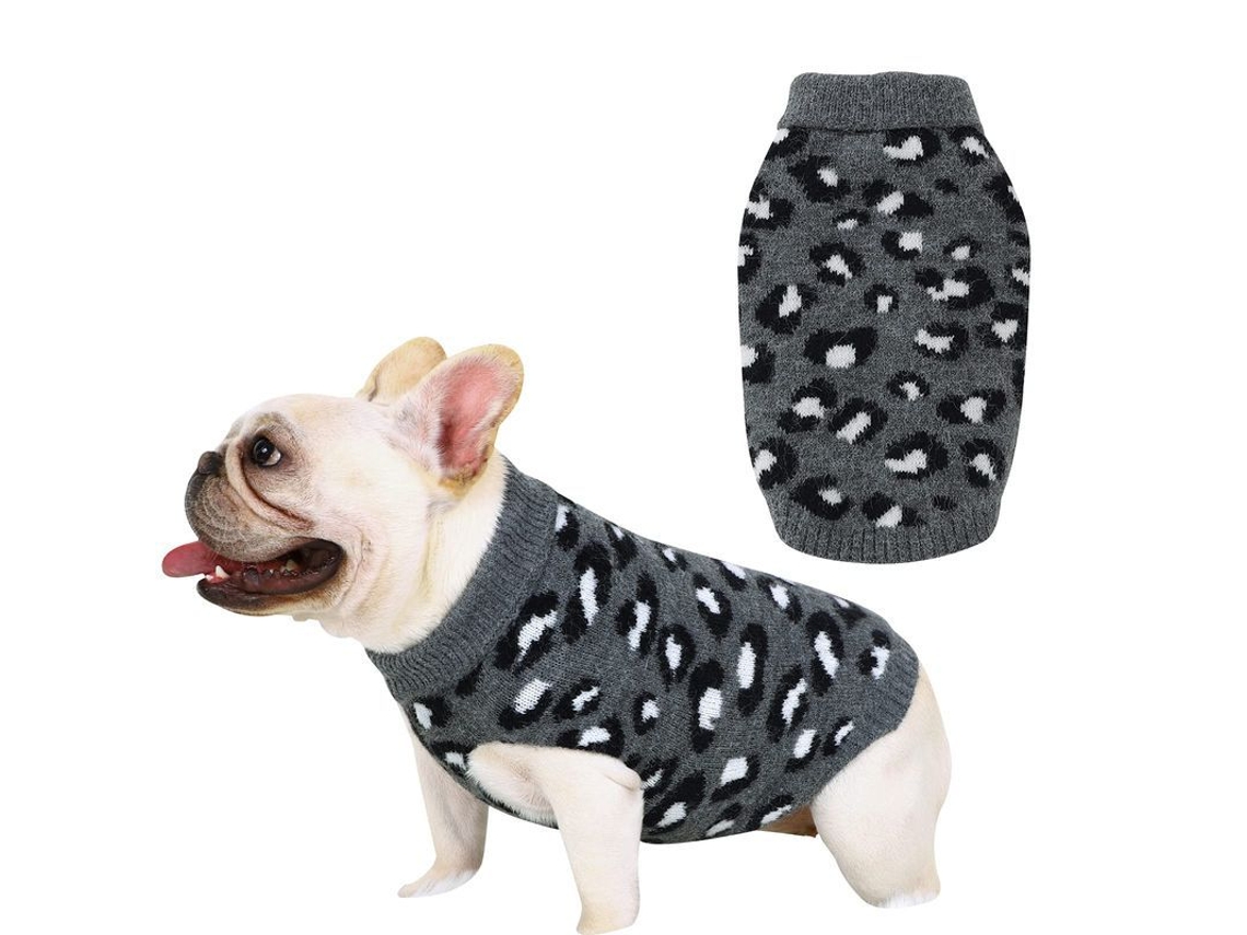 Suéter cálido para perros y gatos, invierno, tamaño S