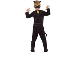 Fato de Menino RUBIES Cat Noir (Poliéster - Tam: 3 Anos)