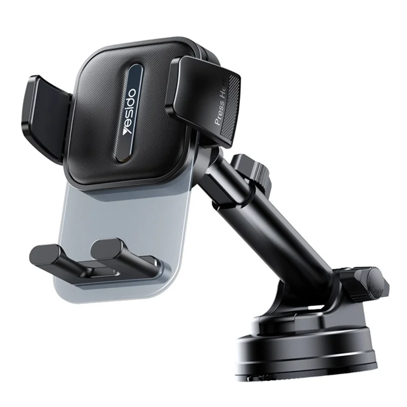 Suporte Telemóvel Yuysan C261 Para Carro Braço Telescópico Ventosa 4,7-7,2 Polegadas