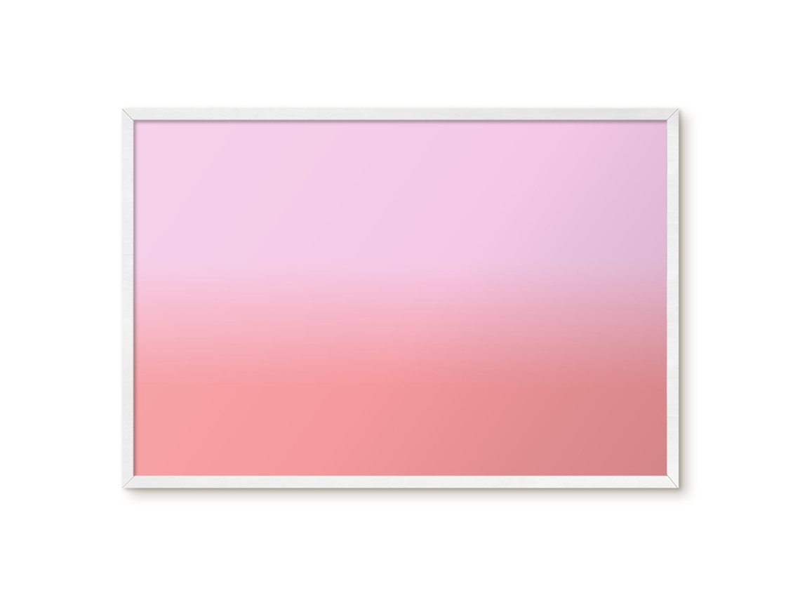 Magnetic Board Turquoise Gradient For The Living Room Espelharte (60x40 Cm)
