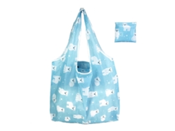 Bolsa de Compras Reutilizável Conveniente Dobrável e Resistente À Água com Amplo Espaço para D Viagens GOKOCO
