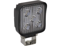 Mini Farol De Trabalho Led Quadrado Led2s De 15 W Com Suporte De Montagem.