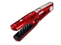 Steam Alisador De Cabelo Controle Temperatura Salão Cabeleireiro Acessório Alisamento Penteado Cor Vermelha Seco Ou Úmido Tech Discount