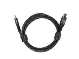 Cabo Usb C para Usb C Pd240w 480mbps Carregamento Rápido Nylon 100cm Compatível com Dispositivos Inteligentes