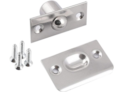 Conjunto De 2 Peças Fecho Ajustável Luxshiny Com Placa Impacto Em Aço Inoxidável Para Portas Armários Ou Gabinetes