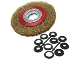 Escova Redonda de Aço para Limpeza Rebolos, Diâmetro 125 Mm/150 Mm/200 Mm BRILVIBERA