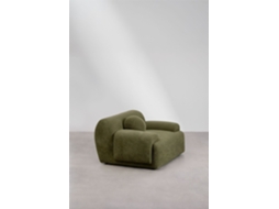 Sklum Poltrona Estofada Shirina 81 % Polipropileno , 19 % Poliéster                       Chenille Verde Exército