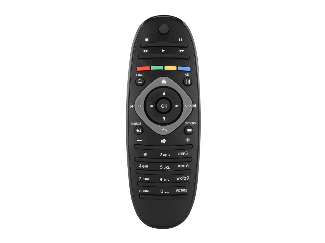 Mando a distancia universal para televisores inteligentes Philips, duradero, fácil de usar, sensible y estable | S/MARCA
