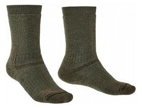 Meias BRIDGEDALE Explorer Merino Perf. Boot Oliva Verde (Xl)