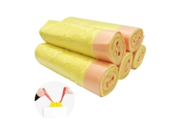 Sacos De Lixo, 20 L, 75 Unidades, Cordão, Impermeável, Lurelia