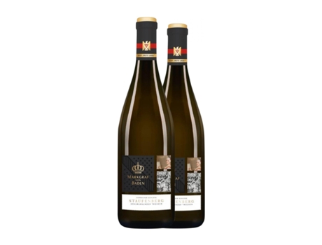 Vinho branco MARKGRAF VON BADEN Durbacher Schloss Staufenberg Pinot Cinza Seco Erste Lage (0.75 L - 2 Unidades)