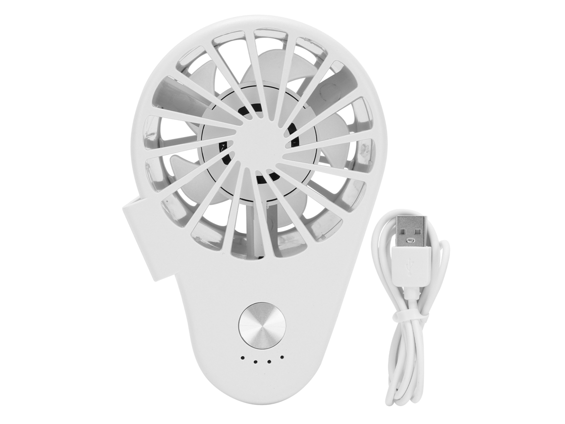 Ventilador Usb Compacto Portátil Laxiscreed, De Mão E Cintura, Para Viagens E Dias Quentes