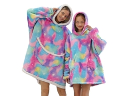 Manta Sherpa Fasst com Capuz para Menina e Família