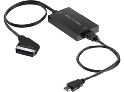 1080p Scart Para Hdmi Adaptador Com Cabo Hdmi Incluído Compatível Hdtv, Sky, Dvd, Stb Pal/ntsc, Edid Bestvite