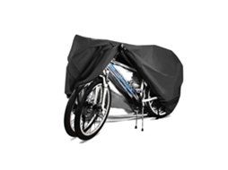 Capa Impermeável Para 2 Bicicletas, Tecido Oxford 210d, Antipó, Chuva, Uv, Neve E Vento Para Armazenamento Externo 190x65x98cm Btforus