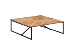 Vidaxl Mesa De Centro 110x110x36 Cm Madeira De Acácia Maciça
