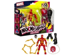 Mixmashers Iron Spider Deluxe - Figura personalizável de 12 cm para misturar e combinar com acessórios, Marvel, a partir dos 4 anos