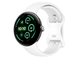 Pulseira De Silicone Sólida Com Fecho Borboleta, Tamanho: G