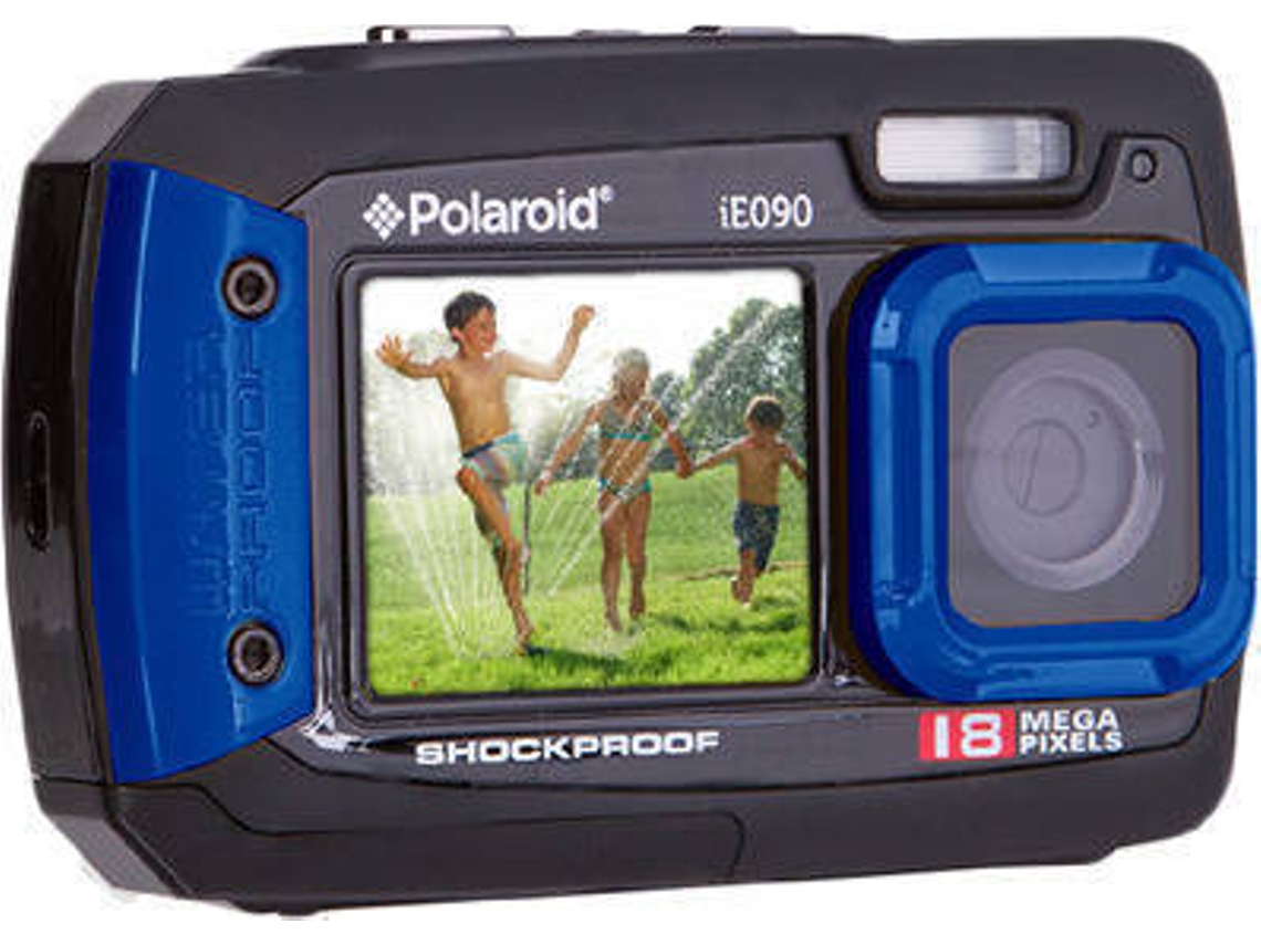 Kit Máquina Fotográfica Compacta POLAROID IF90 (Azul - 18 MP - ISO: 50 a 800)