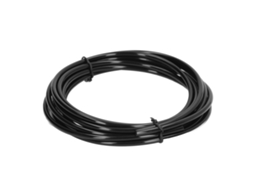 Tubo de Tinta Flexível 4x3mm Plástico Uv 5m Preto para Impressoras Máquinas Fotográficas Acessório S/MARCA