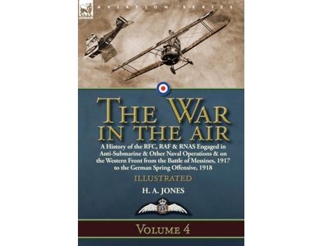 Livro The War in the Air de H A Jones (Inglês - Capa Dura)