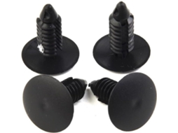 Presilhas Plásticas Para Placa Dianteira Do Choque, Tampas Para Furo Da Placa Dianteira, Presilhas Para Tampa De Furo