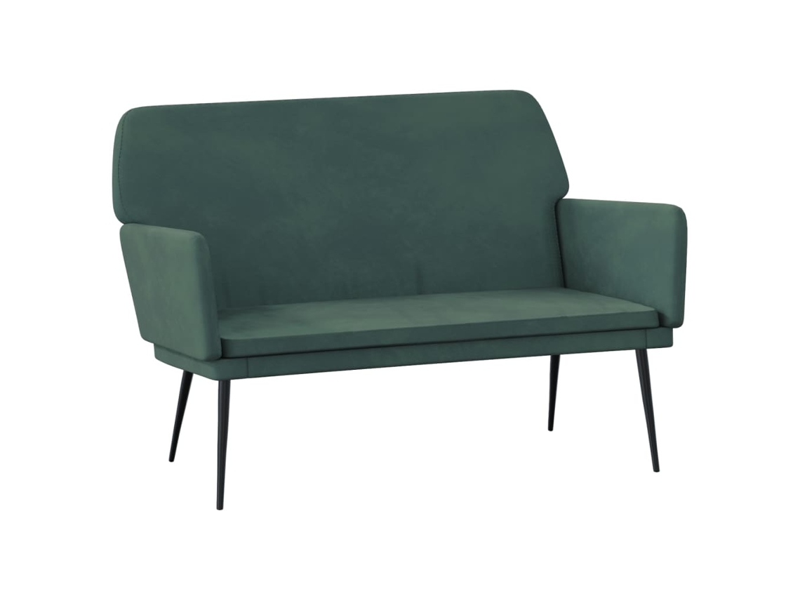 Bench, Benches Vidaxl Verde Veludo (n/a)