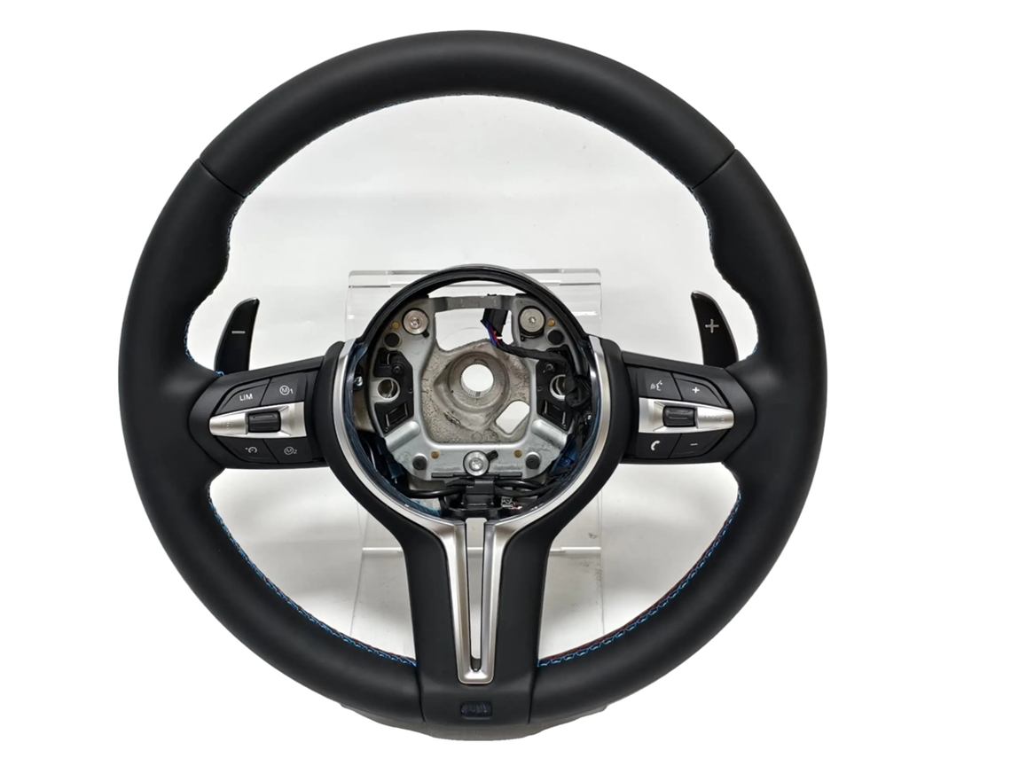 Volante, Material De Couro, Compatível Com Vários Modelos, M3 Sem Airbags