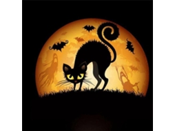Laxiscreed Colar Gótico Em Couro Pu Com Abóbora Halloween, Estilo Euramericano, Perfeito Para Presentes