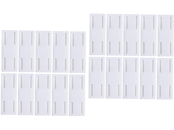 20 Unidades Crochet Combiné Rallonge -câbles Adhésifs Multiprise Bureau Support Câble Mural Support Ro