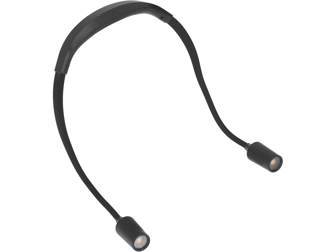 Luminária De Leitura Portátil Com Haste Dobrável E Luz Suave, Led