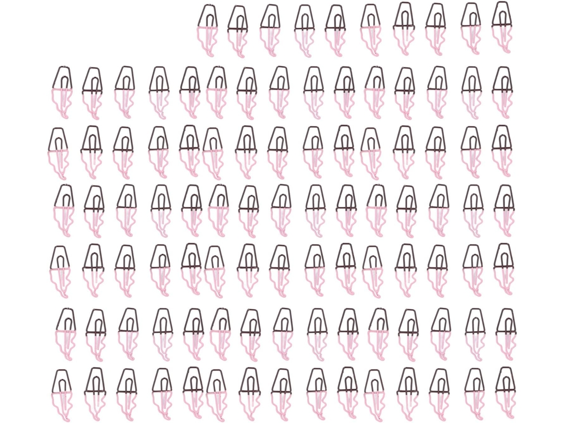 Clips Marcadores de Página em Formato Sorvete Da Zerodis Material de Escritório Com Caixa Armazenamento, Acabamento