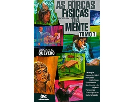 Livro Forcas Fisicas Da Mente Tomo 1, As de Oscar Gonzalez Quevedo (Português)