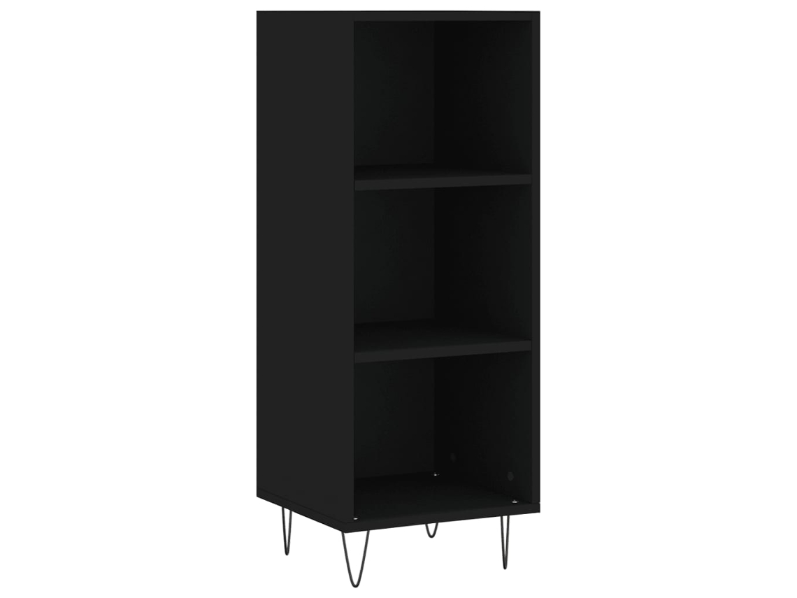 Sideboard, Sideboards Vidaxl Preto Madeira Processada (n/a)