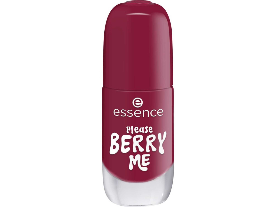 Gel Nail Polish Esmalte De Uñas #20-please Berry Me Essence 8 Ml