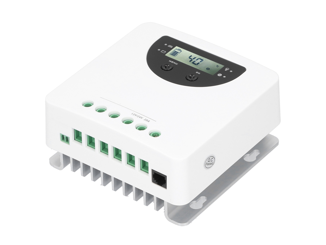 Controlador De Carga Solar Mppt 20a Para Rvs E Yates