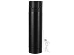 Garrafa Térmica Inteligente De 440ml Com Isolamento A Vácuo, Visor De Temperatura Em Led E Carregamento Usb.