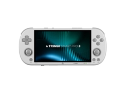 Consola De Jogos Portátil Trimui Smart Pro S Amarela sem Cartão Com Ecrã Ips 4,96 Polegadas, Sistema Linux Código Aberto E Processador Octa-core.