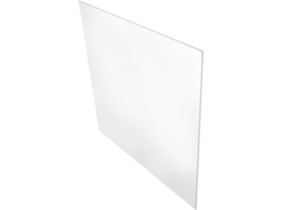 Placa Quadrada De Acrílico Transparente 30cm X 2mm Base Estável Em Para Exibir Figuras E Estátuas Suporte Robusto