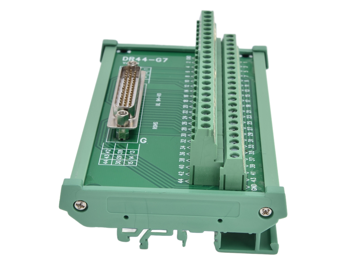 Módulo De Terminal Pcb Dr44‑g7: Bloco De Transferência Com Terminal Macho Para Cc 60v