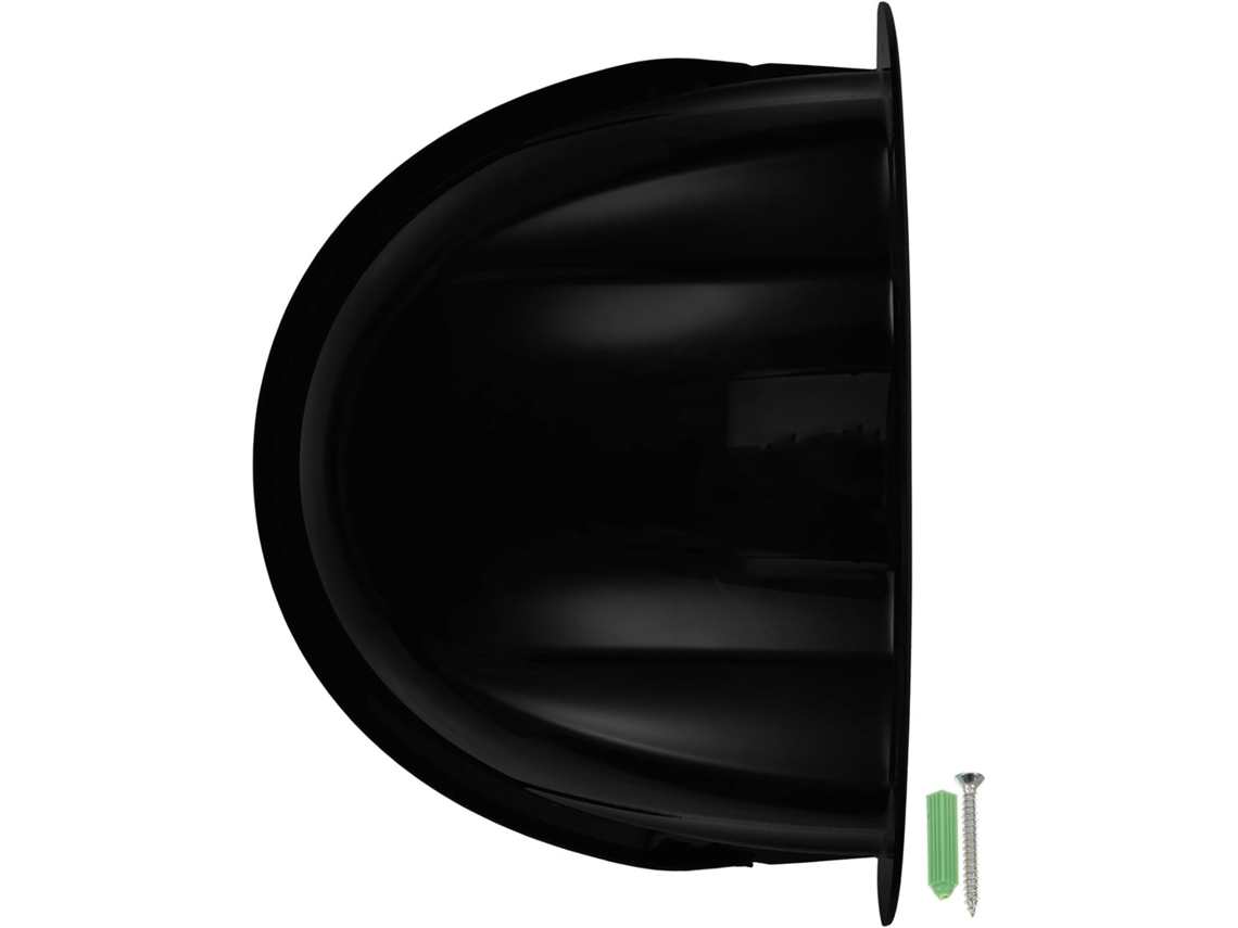 Capa Protetora Externa De Plástico Preto Para Câmera De Segurança, Com Proteção Solar.