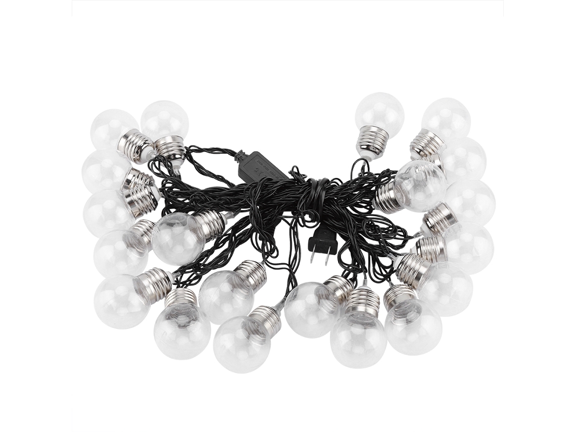 Laxiscreed Luzes De Natal De 6m Com 20 Leds Quentes Para Decoração, Casamentos E Festas