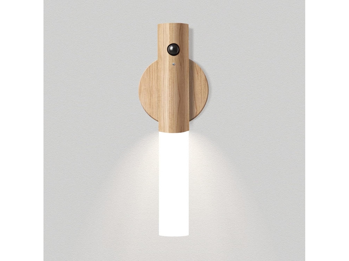 Lurelia Luminária De Parede Led, 4 Leds, Sensor De Movimento, Usb Recarregável, Magnética, Portátil