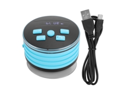 Aetheria alto falante Bluetooth Portátil Ipx7 com Luz de Respiração, Subwoofer Fm e Ventosa