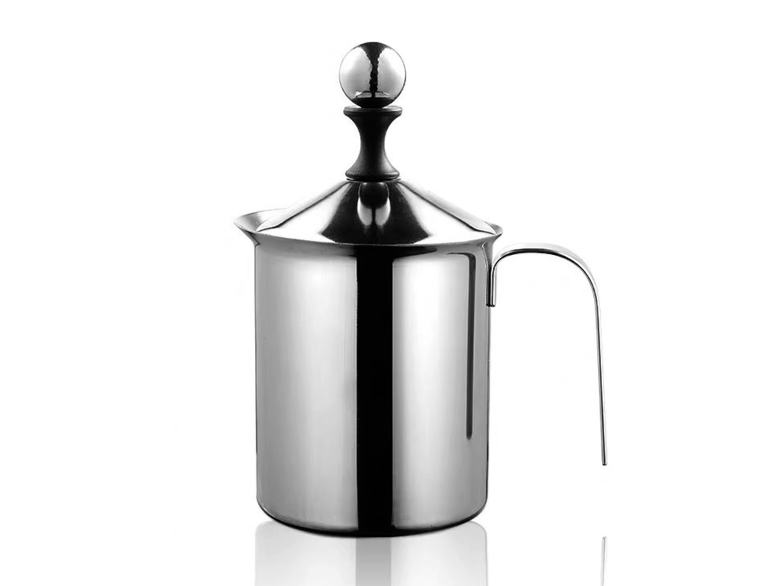 Batedor de Leite Manual LAXISCREED para Cappuccino e Latte