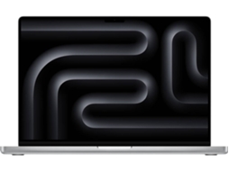 MacBook Pro APPLE Prateado (Outlet Caixa Aberta - 16'' - Apple M4 Pro 14-Core - RAM: 24 GB - 512 GB SSD - GPU 20-Core)
