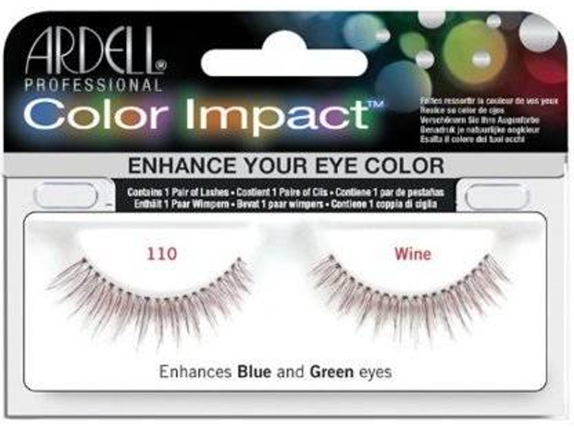 Pestanas Postiças ARDELL Color Impact Lashes Wine