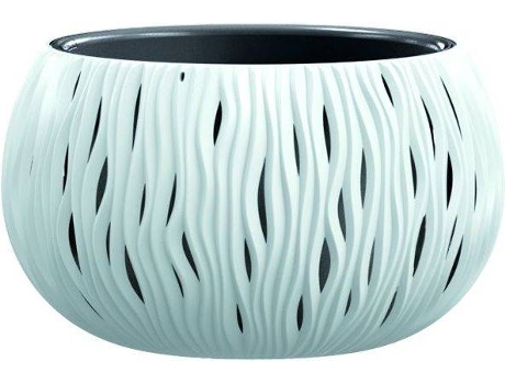 Vaso  Sandy Bowl (Branco - 29 x 29 x 19.5 cm)